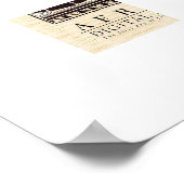 GERICHTSHAFRIKANISCHE POSTER (Ecke)