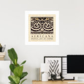 GERICHTSHAFRIKANISCHE POSTER (Heimbüro)