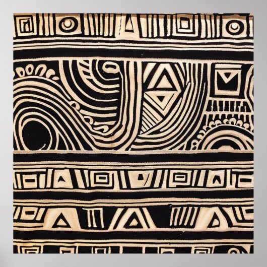 GERICHTSHAFRIKANISCHE POSTER (Vorne)