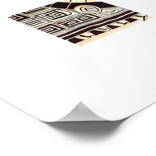 GERICHTSHAFRIKANISCHE POSTER (Ecke)