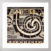 GERICHTSHAFRIKANISCHE POSTER (Vorne)