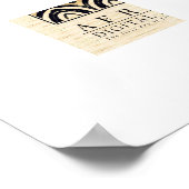 GERICHTSHAFRIKANISCHE POSTER (Ecke)