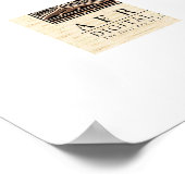 GERICHTSHAFRIKANISCHE POSTER (Ecke)