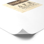 GERICHTSHAFRIKANISCHE POSTER (Ecke)