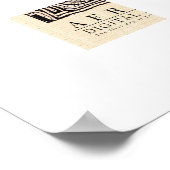 GERICHTSHAFRIKANISCHE POSTER (Ecke)