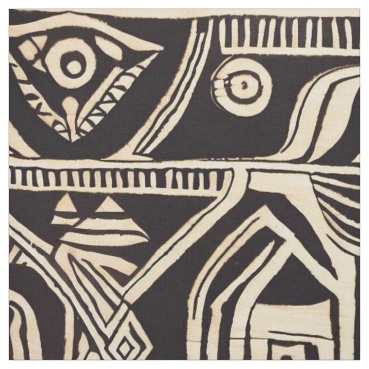 GERICHTSHAFRIKANISCHE STOFF (Muster)