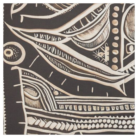 GERICHTSHAFRIKANISCHE STOFF (Muster)