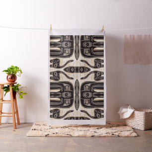 GERICHTSHAFRIKANISCHE STOFF