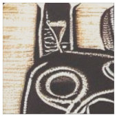 GERICHTSHAFRIKANISCHE STOFF (Nahaufnahme)