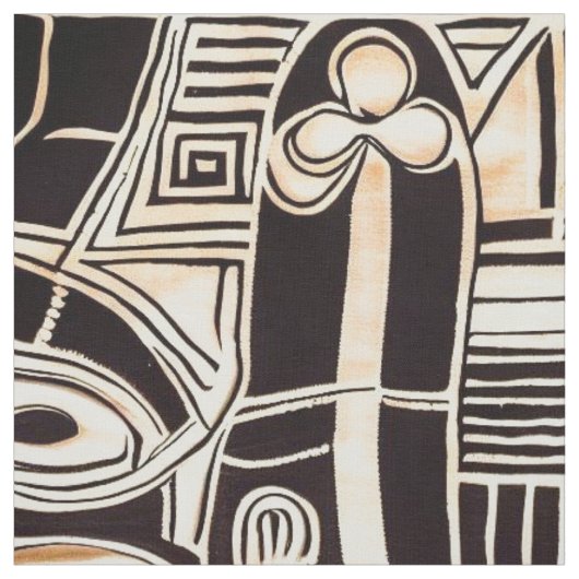 GERICHTSHAFRIKANISCHE STOFF (Muster)