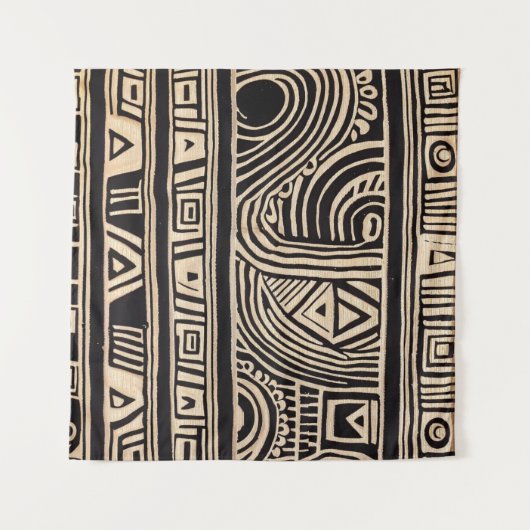 GERICHTSHAFRIKANISCHE WANDTEPPICH (Vorderseite (Horizontal))