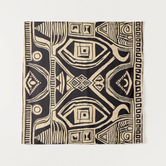 GERICHTSHAFRIKANISCHE WANDTEPPICH (Vorderseite (Horizontal))