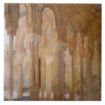 Gerichtshof der Löwen, Alhambra (von Henri Regnaul