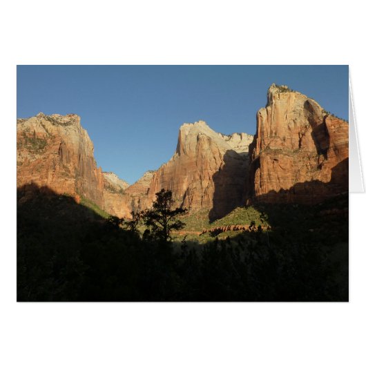 Gerichtshof der Patriarchen I im Zion-Nationalpark (Vorderseite (Horizontal))