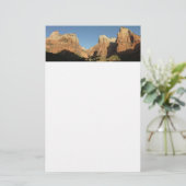 Gerichtshof der Patriarchen I im Zion-Nationalpark Briefpapier (Stehend Vorderseite)