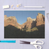 Gerichtshof der Patriarchen I im Zion-Nationalpark Seidenpapier (Handwerk)