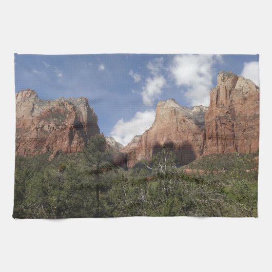 Gerichtshof der Patriarchen II im Zion-Nationalpar Geschirrtuch (Horizontal)