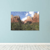 Gerichtshof der Patriarchen II im Zion-Nationalpar Leinwanddruck (Insitu (Holzboden))