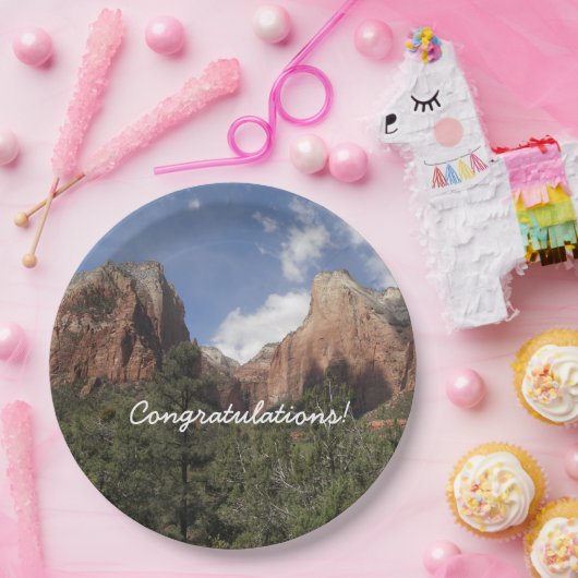 Gerichtshof der Patriarchen II im Zion-Nationalpar Pappteller (Party)