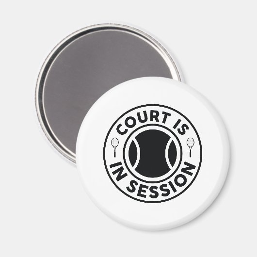 Gerichtshof Magnet (Vorderseite/Rückseite)