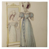 Gerichtskleid, Modegeck von Ackermanns Reposi Fliese (Vorderseite)