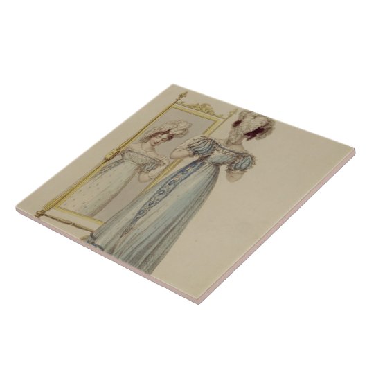 Gerichtskleid, Modegeck von Ackermanns Reposi Fliese (Seite)