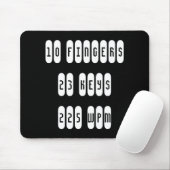 GerichtsschreiberMausunterlage Mousepad (Mit Mouse)