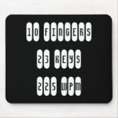 GerichtsschreiberMausunterlage Mousepad (Vorne)