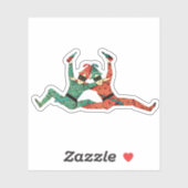 Gerichtsverfahren Aufkleber (Blatt)