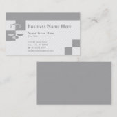 Gerichtsverfahren Visitenkarte (Vorne/Hinten)