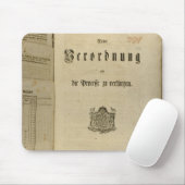 Gerichtsverfahren von 1776 mousepad (Mit Mouse)
