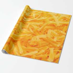 geriebener Cheddar-Käse Geschenkpapier
