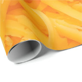 geriebener Cheddar-Käse Geschenkpapier (Rolleneckpunkt)