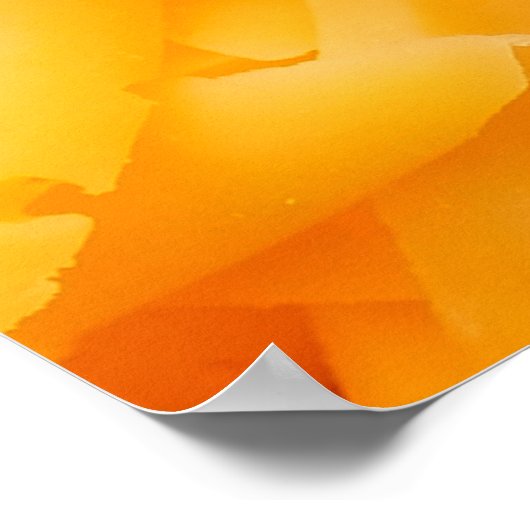 geriebener Cheddar-Käse Poster (Ecke)