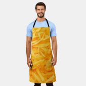 geriebener Cheddar-Käse Schürze (Getragen)