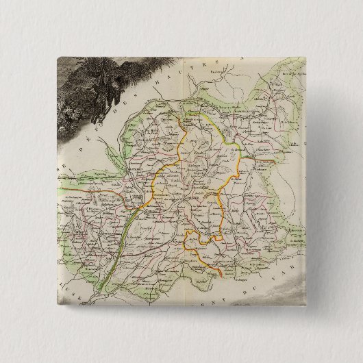 Geringe Alpen Button (Vorderseite)