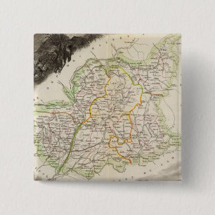 Geringe Alpen Button