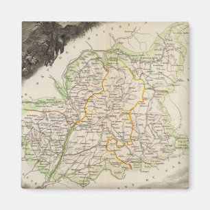 Geringe Alpen Magnet