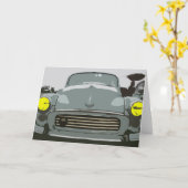 Geringe Gruß-Karte Morriss Karte (Gelbe Blume)