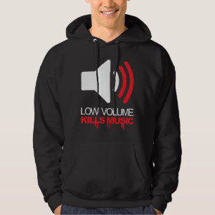 Geringe Lautstärke tötet Musik Hoodie