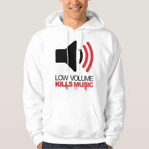 Geringe Lautstärke tötet Musik Hoodie