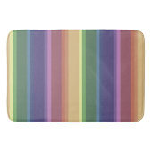 Geringe Regenbogenstreifen Badematte (Vorderseite)