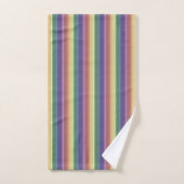 Geringe Regenbogenstreifen Badhandtuch Set (Handtuch)
