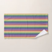 Geringe Regenbogenstreifen Badhandtuch Set (Handtuch)