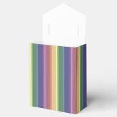 Geringe Regenbogenstreifen Geschenkschachtel (Geöffnet)