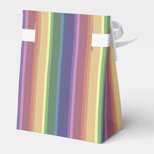 Geringe Regenbogenstreifen Geschenkschachtel (Rückseite)