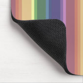 Geringe Regenbogenstreifen Mousepad (Ecke)