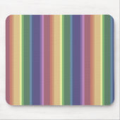 Geringe Regenbogenstreifen Mousepad (Vorne)