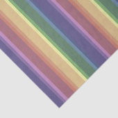 Geringe Regenbogenstreifen Seidenpapier (Ausschnitt)