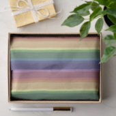 Geringe Regenbogenstreifen Seidenpapier (Geschenk)